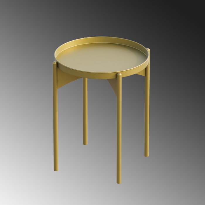 Hanah Home Mesa de Centro Shb-002-B Dorada